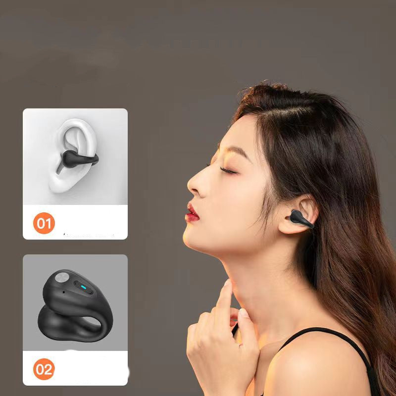 Bone Conduction Earclip Bluetooth Headphones