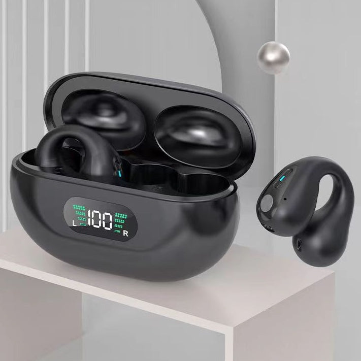 Bone Conduction Earclip Bluetooth Headphones